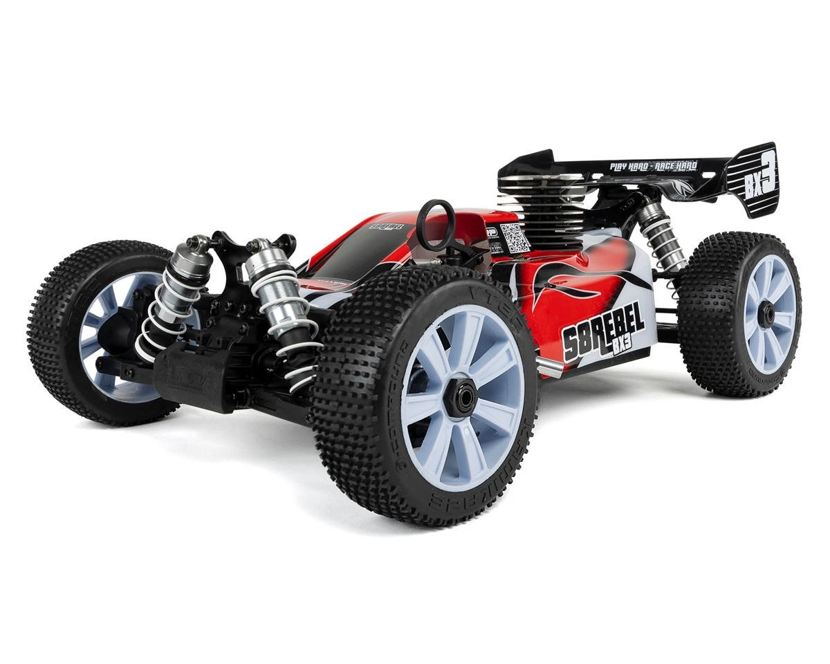 lrp s8 rebel bx3 1/8 RTR off road 4wd race style nitro buggy