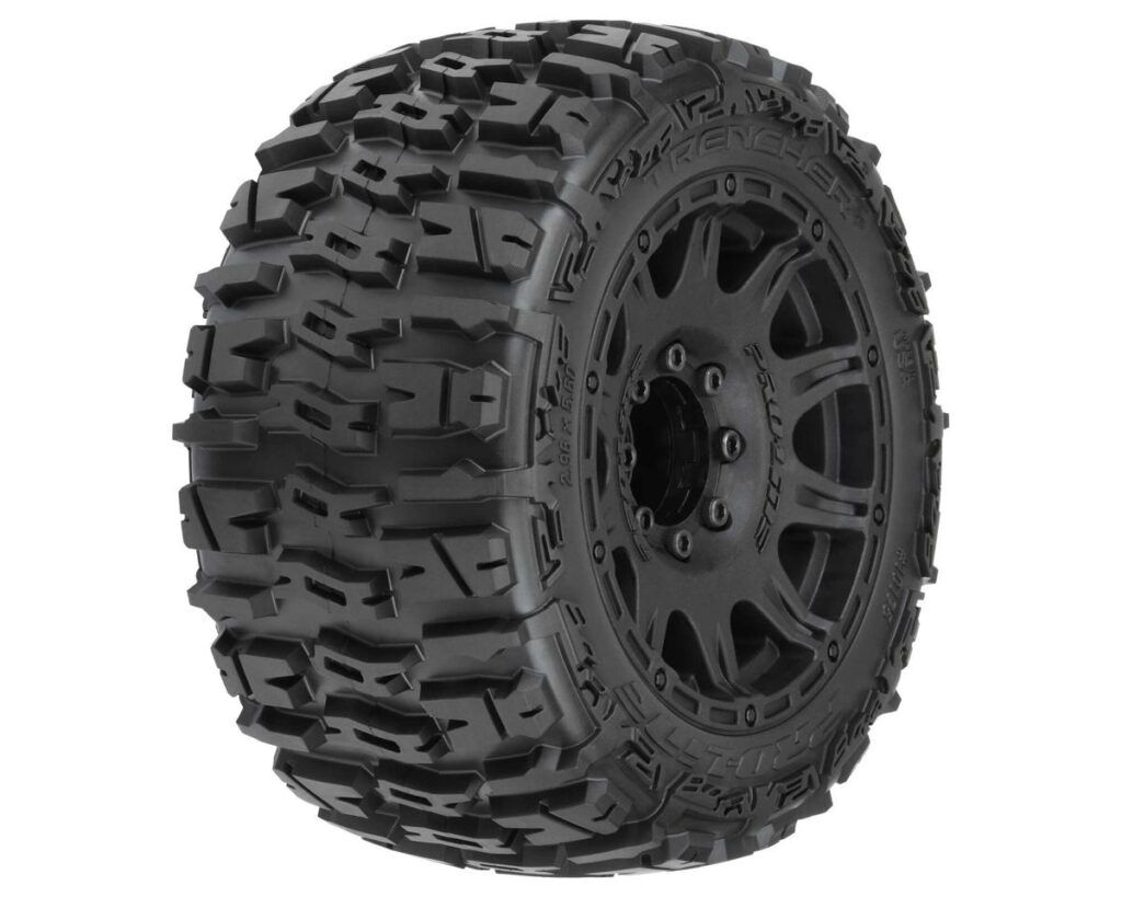 pro-line trencher lp 3.8 tire and wheel